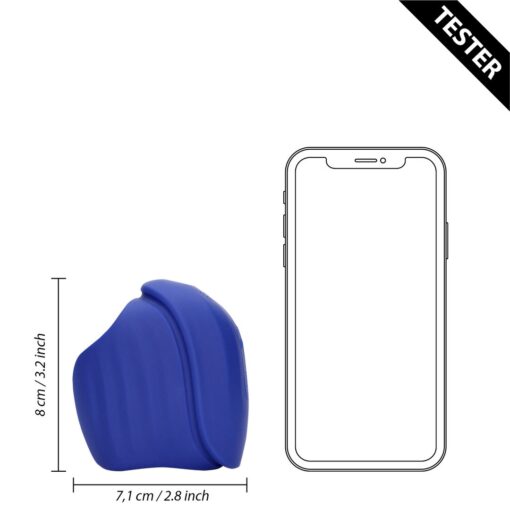 TESTER MASTURBADOR VIBRATING AND PULSE WAVE MIDNIGHT HOUR LOVELINE - Image 5