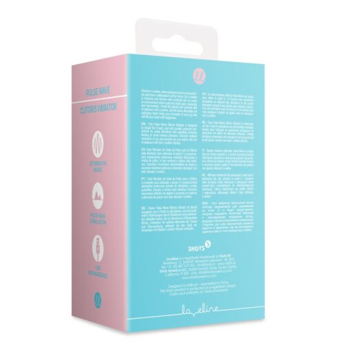 ESTIMULADOR PULSE WAVE CLITORIS VIBRATOR ARCTIC BLUE LOVELINE - Image 3