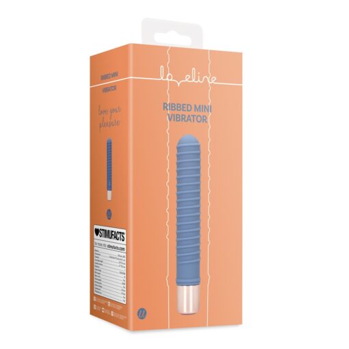 MINI VIBRADOR ESTRIADO BLUE HORIZON LOVELINE - Image 2