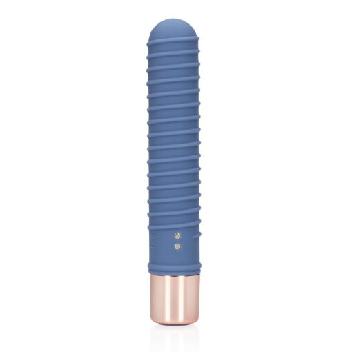 MINI VIBRADOR ESTRIADO BLUE HORIZON LOVELINE - Image 5