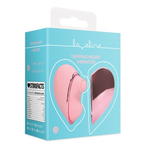 VIBRADOR CORAÇÃO DE BATIDA PINK ARABESQUE LOVELINE - Image 2