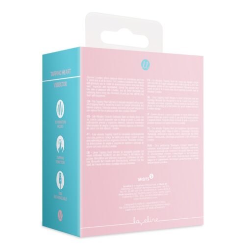 VIBRADOR CORAÇÃO DE BATIDA PINK ARABESQUE LOVELINE - Image 3