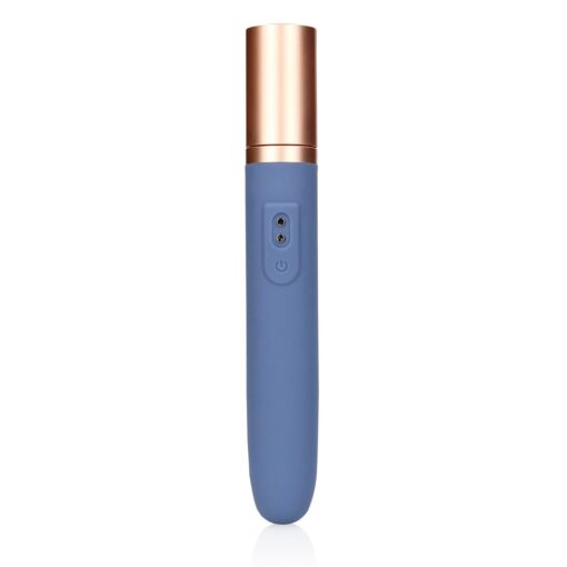 VIBRADOR DE VIAGEM COM COMPARTIMENTO PARA LUBRIFICANTE BLUE HORIZON LOVELINE - Image 5