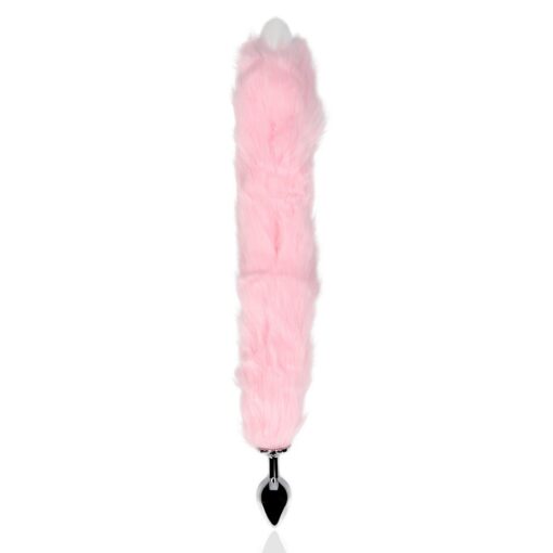 PLUG ANAL COM CAUDA DE RAPOSA ROSA LUMINOSA OUCH! - Image 6