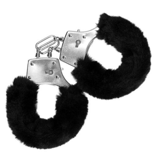 ALGEMAS COM PELÚCIA FURRY METAL PRETO OUCH! - Image 4