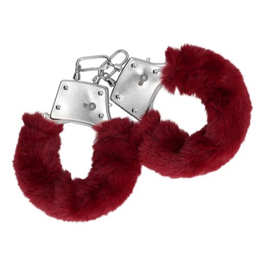 ALGEMAS COM PELÚCIA FURRY METAL VERMELHO OUCH! - Image 4