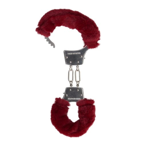 ALGEMAS COM PELÚCIA FURRY METAL VERMELHO OUCH! - Image 5