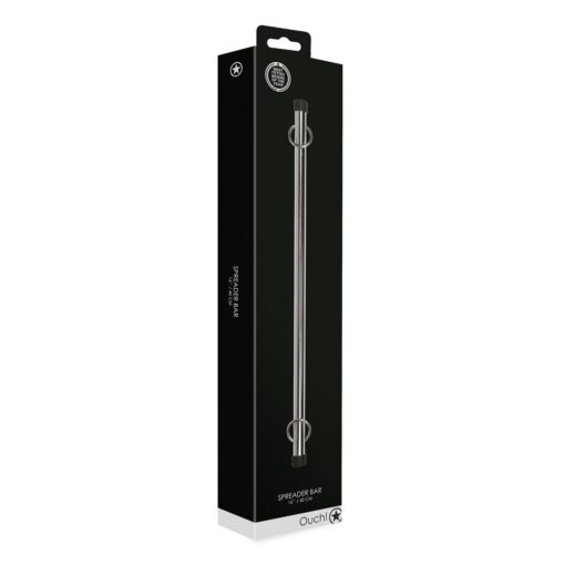 BARRA SEPARADORA ADJUSTABLE SPREADER BAR PRATEADO OUCH! - Image 2