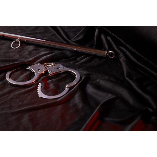 BARRA SEPARADORA ADJUSTABLE SPREADER BAR PRATEADO OUCH! - Image 6