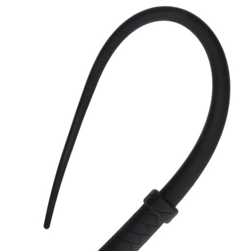 CHICOTE EM SILICONE TAIL WHIP PRETO OUCH! - Image 4