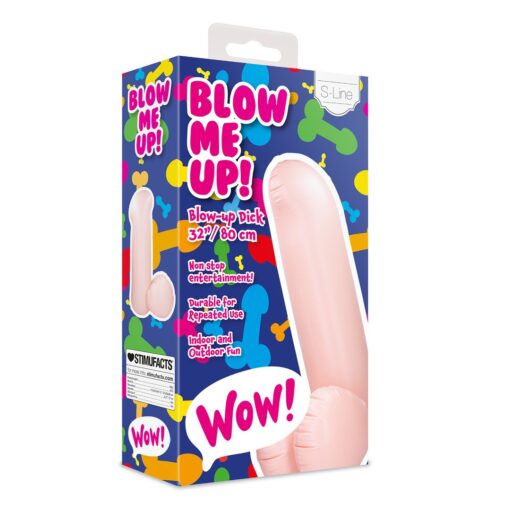 PÉNIS INSUFLÁVEL GIGANTE 32''/ 80 CM S-LINE - Image 2