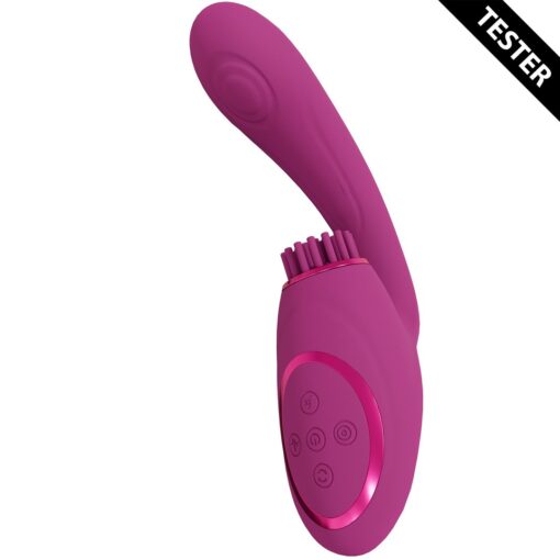 TESTER VIBRADOR GEN TRIPLE MOTOR G-SPOT ROSA VIVE - Image 2
