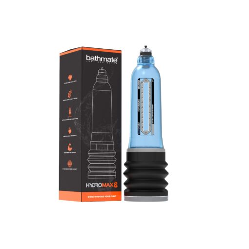 BOMBA PARA PÉNIS HYDROMAX 8 - BATHMATE AZUL - Image 2