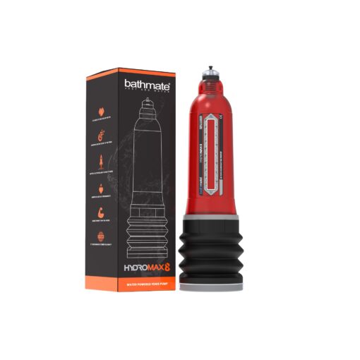 BOMBA PARA PÉNIS HYDROMAX 8 - BATHMATE VERMELHA - Image 2