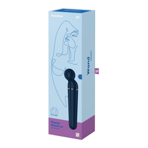 VARINHA PLANET WAND-ER AZUL/ROSE GOLD SATISFYER - Image 3