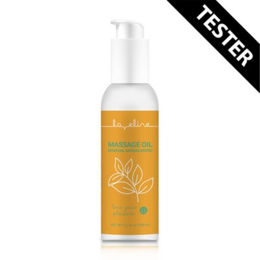 TESTER ÓLEO DE MASSAGEM SÂNDALO SENSUAL - 5.1 FL OZ / 150 ML - LOVELINE