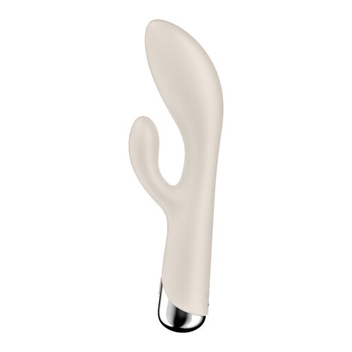 VIBRADOR SPINNING RABBIT 1 BEGE SATISFYER - Image 4