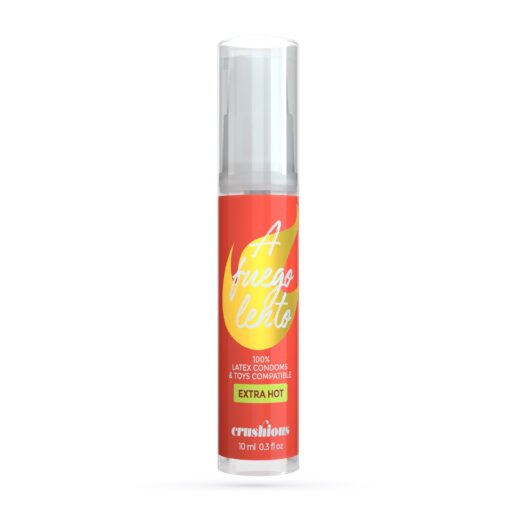 GEL LUBRIFICANTE A FUEGO LENTO DE EFEITO CALOR CRUSHIOUS 10ML - Image 2