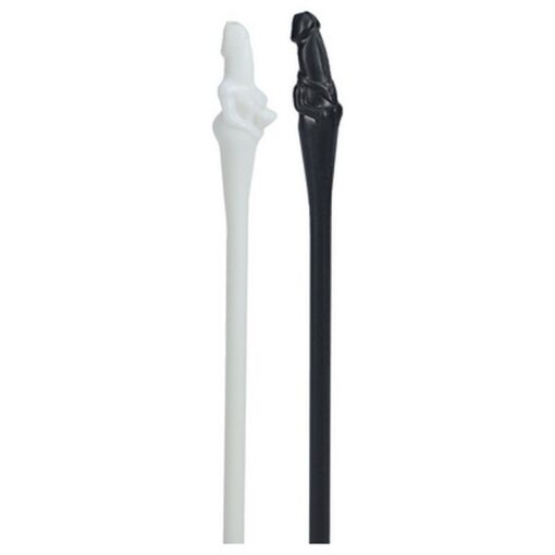 PALHINHAS NOIVOS BRANCO E PRETO S-LINE