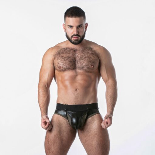 CUECA JOCK OPEN ACCESS LOCKER GEAR CAQUI - Image 4