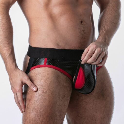 CUECA JOCK OPEN ACCESS LOCKER GEAR VERMELHO - Image 4