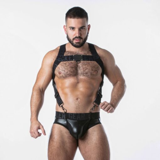 ARNÊS CORPORAL RUB IT LOCKER GEAR PRETO - Image 5