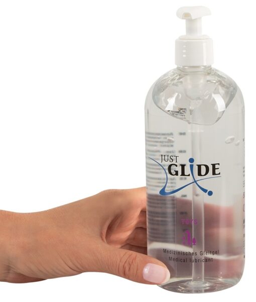 LUBRIFICANTE À BASE DE ÁGUA JUST GLIDE PARA BRINQUEDOS 500ML - Image 4