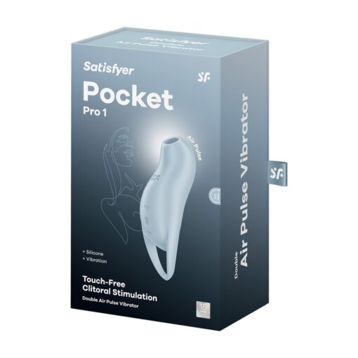 VIBRADOR POCKET PRO 1 - AZUL SATISFYER - Image 3
