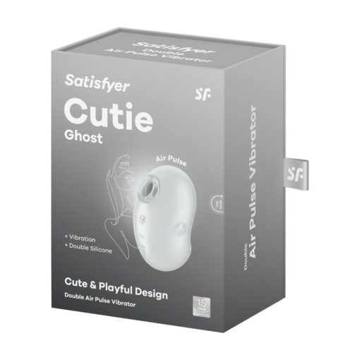 VIBRADOR CUTIE GHOST - AIR PULSE VIBRATOR - BRANCO SATISFYER - Image 3