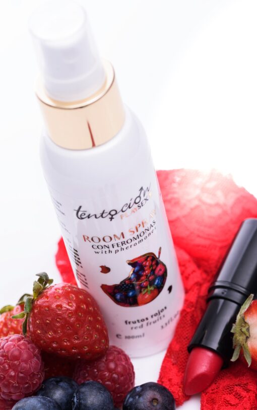 AMBIENTADOR COM FEROMONAS AROMA FRUTOS VERMELHOS 100ML TENTACIÓN PLAY SEX - Image 2