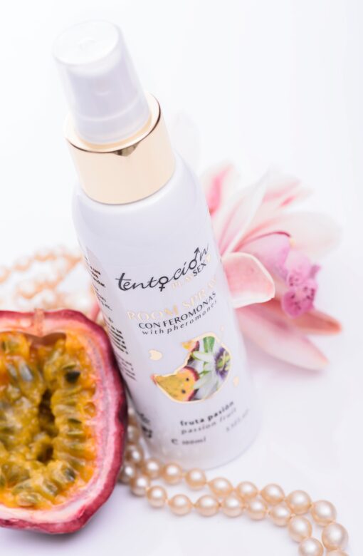 AMBIENTADOR COM FEROMONAS AROMA MARACUJÁ 100ML TENTACIÓN PLAY SEX - Image 2