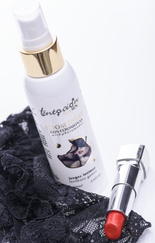 AMBIENTADOR COM FEROMONAS AROMA JOGOS ÍNTIMOS 100ML TENTACIÓN PLAY SEX - Image 2