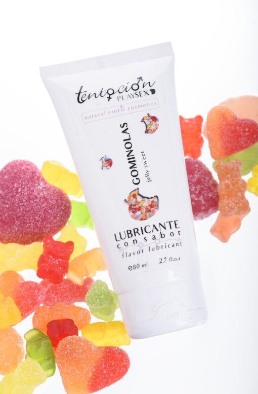LUBRIFICANTE COM SABOR A GOMAS 80ML TENTACIÓN PLAY SEX - Image 2