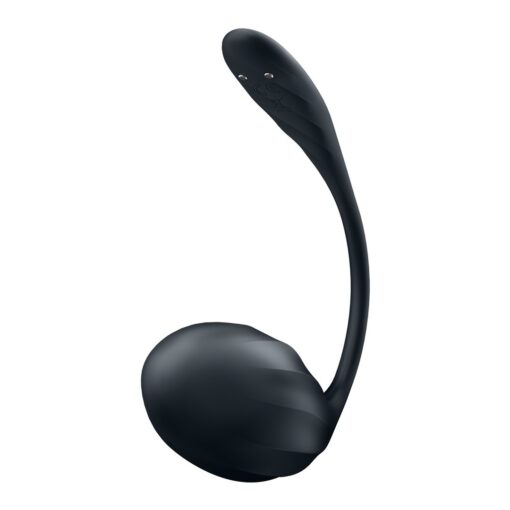 OVO VIBRATÓRIO COM APLICAÇÃO RIBBED PETAL CONNECT APP PRETO SATISFYER - Image 3