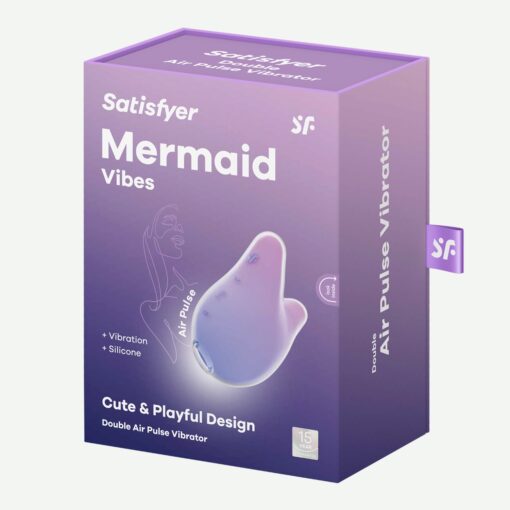 ESTIMULADOR MERMAID VIBES VIOLETA/ROSA SATISFYER - Image 4