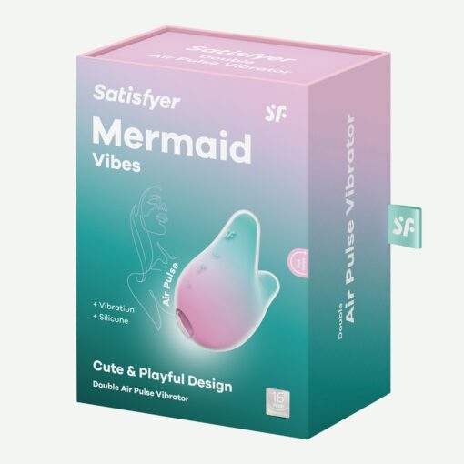 ESTIMULADOR MERMAID VIBES MENTA/ROSA SATISFYER - Image 2