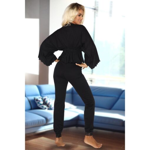 CONJUNTO DE 2 PEÇAS MARGOT PRETO BEAUTY NIGHT FASHION - Image 9