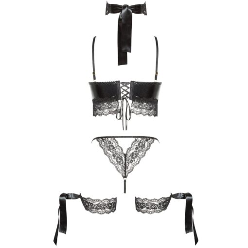 CONJUNTO DE 5 PEÇAS SHAQUILA PRETO BEAUTY NIGHT FASHION - Image 9