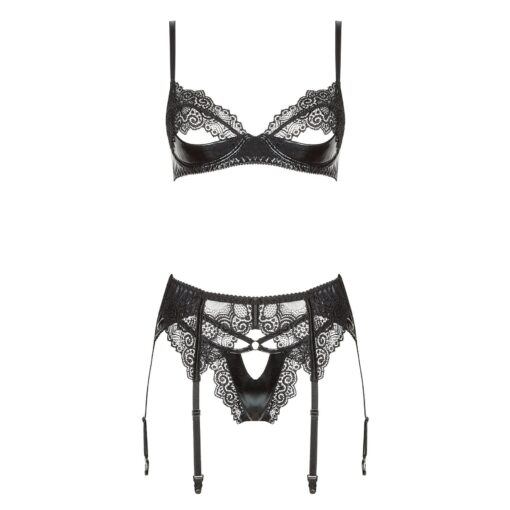 CONJUNTO DE 3 PEÇAS MARILYN PRETO BEAUTY NIGHT FASHION - Image 3