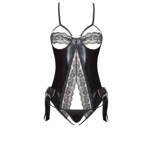 CORPETE E TANGA SHAQUILA PRETO BEAUTY NIGHT FASHION - Image 2