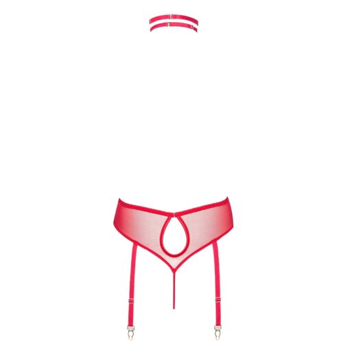 BODY ADELAIDE VERMELHO CEREJA BEAUTY NIGHT FASHION - Image 4