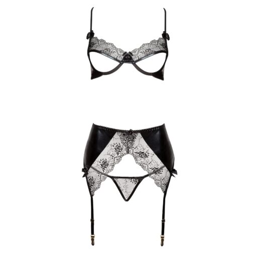 CONJUNTO DE 3 PEÇAS NARINE PRETO BEAUTY NIGHT FASHION - Image 8