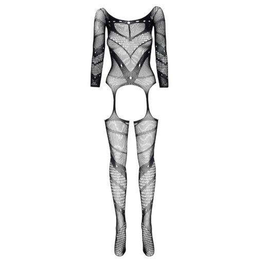 CATSUIT ESMERALDA PRETO BEAUTY NIGHT FASHION - Image 6