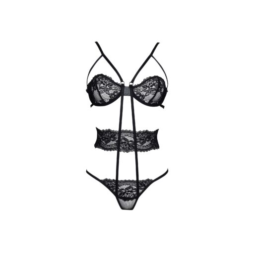 CONJUNTO BODY NOELE PRETO BEAUTY NIGHT FASHION - Image 3
