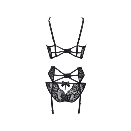 CONJUNTO DE 3 PEÇAS RYANNE PRETO BEAUTY NIGHT FASHION - Image 9