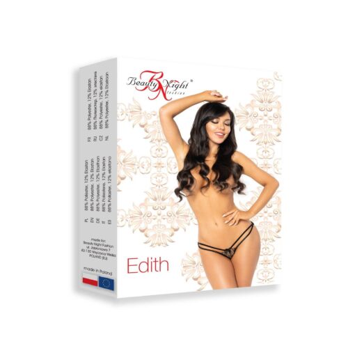 TANGA EDITH PRETA/DOURADA BEAUTY NIGHT FASHION - Image 6