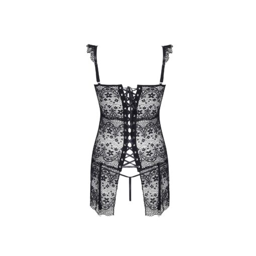 CORPETE E TANGA ALENA PRETO BEAUTY NIGHT FASHION - Image 10