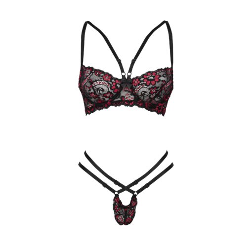 CONJUNTO DE 2 PEÇAS ROSALINDA PRETO BEAUTY NIGHT FASHION - Image 6