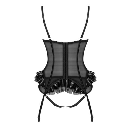CORPETE E TANGA RAFAELLA PRETO BEAUTY NIGHT FASHION - Image 4