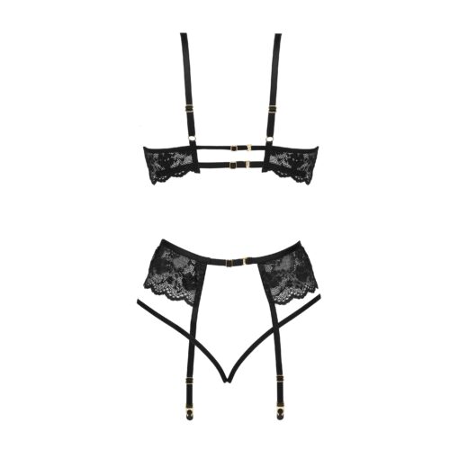 CONJUNTO DE 3 PEÇAS ROSE PRETO BEAUTY NIGHT FASHION - Image 15